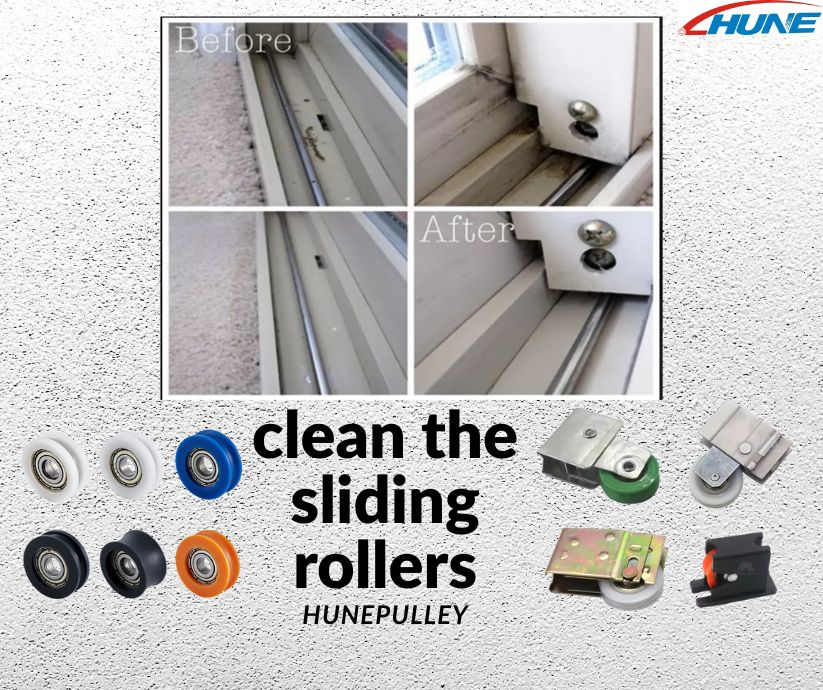  Ang mga mabisang paraan upang linisin at mapanatili ang mga sliding window rollers