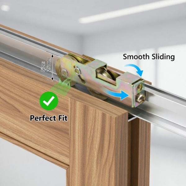  Palitan ng Double Wheel Sliding Door Roller: Paano Pumili ng Tamang Sukat