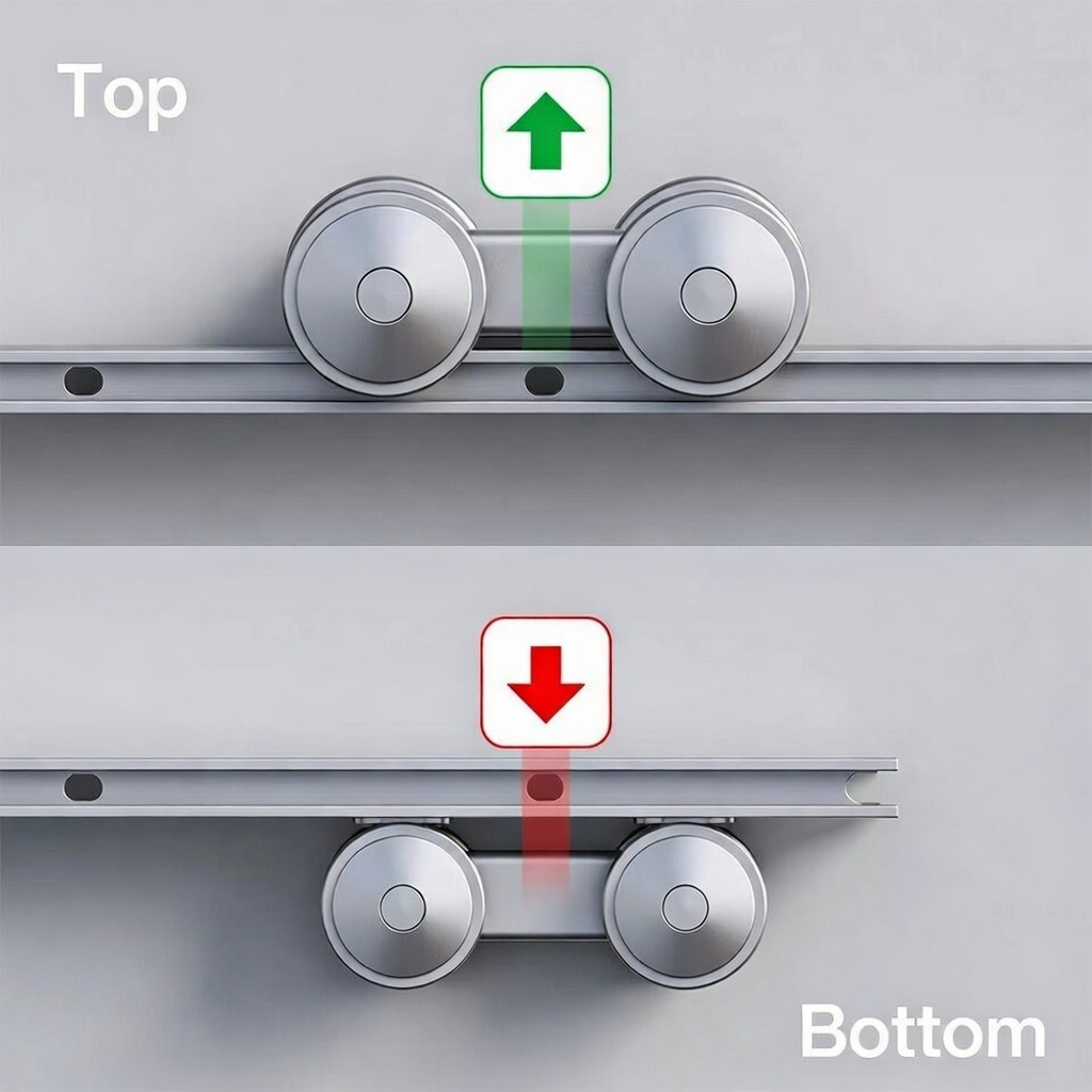  Top vs Bottom Double Wheel Roller: Ang Pinakamahusay na Paghahambing para sa Mga Sliding Door
