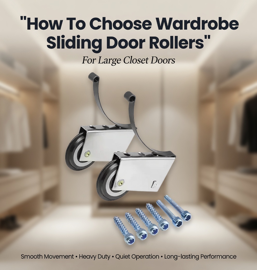  Paano Pumili ng Wardrobe Sliding Door Roller Para sa Malaking Closet Door