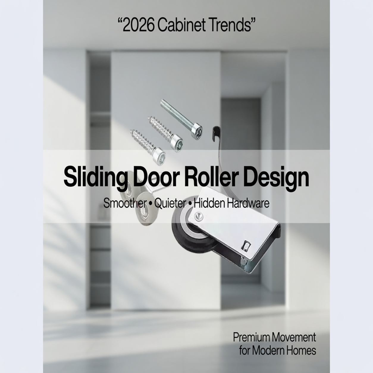  Anong Disenyo ng Cabinet Sliding Door Roller ang Naging Sikat Noong 2026