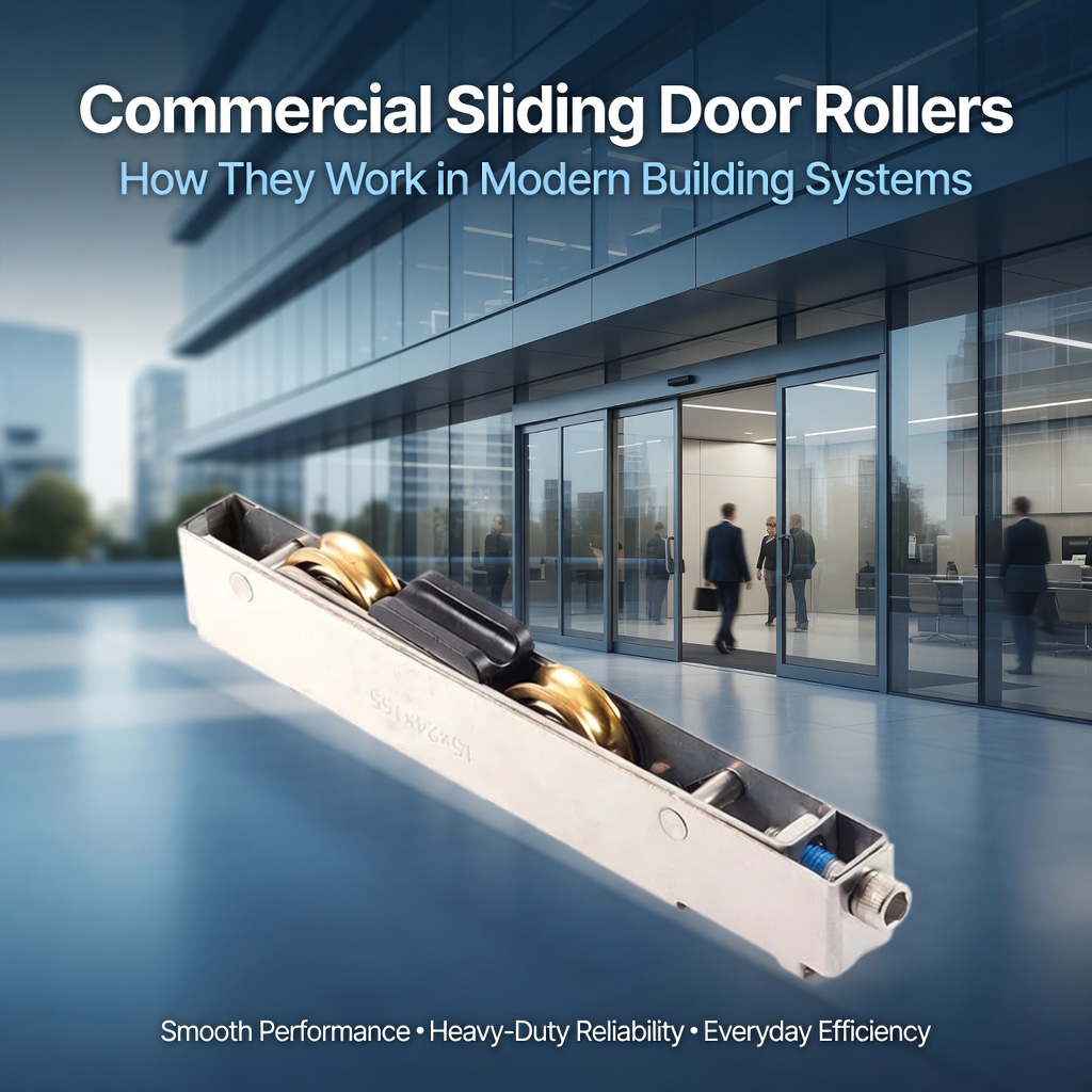  Ano ang Ginagawa ng Mga Komersyal na Sliding Door Roller sa Pang-araw-araw na Paggamit