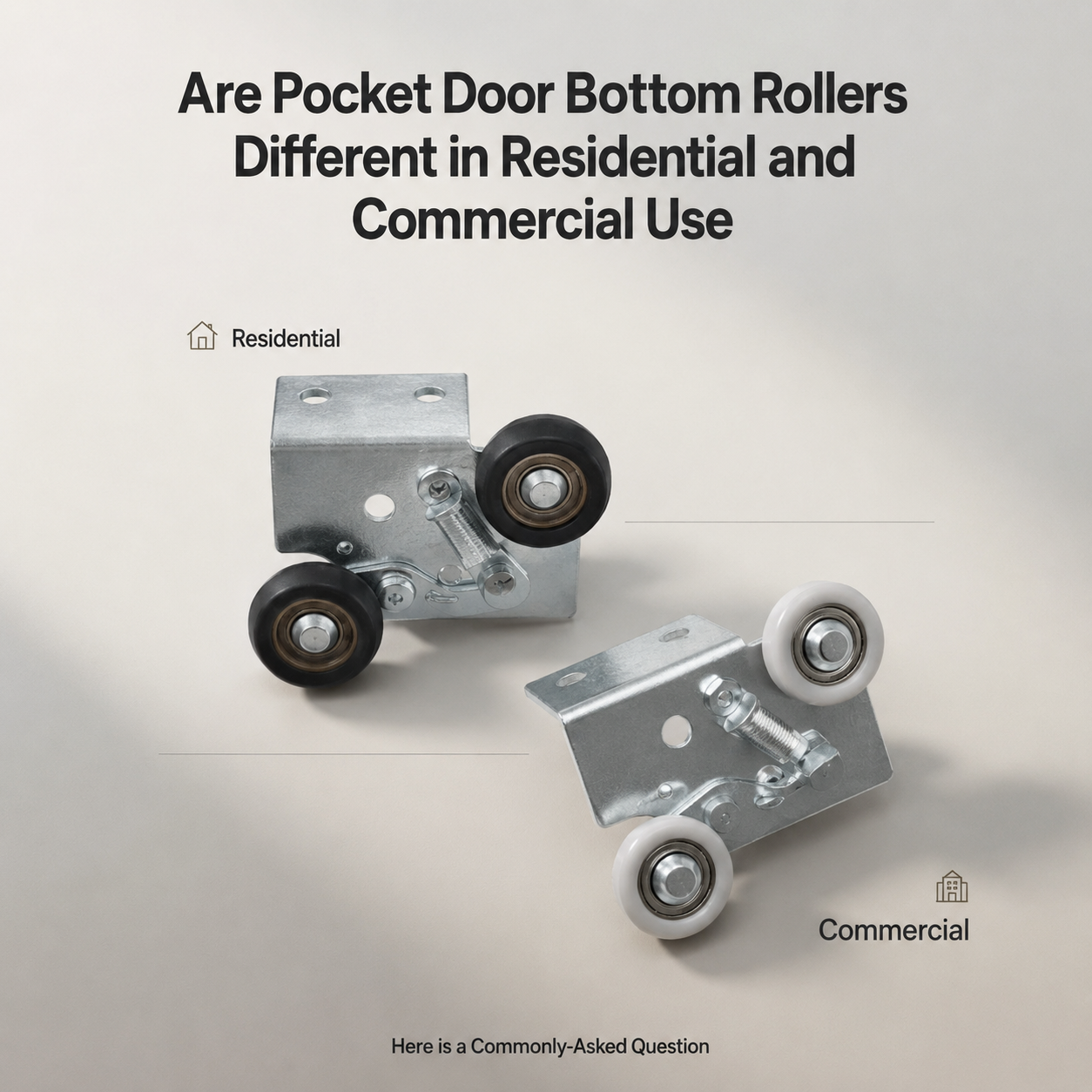  Naiiba ba ang Pocket Door Bottom Roller sa Residential at Commercial Use