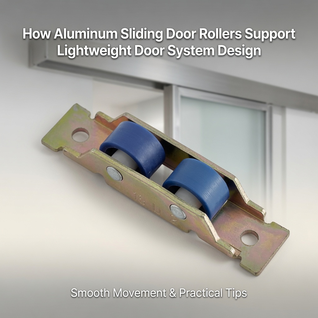 Paano Sinusuportahan ng Aluminum Sliding Door Roller ang Magaang Disenyo ng Door System
