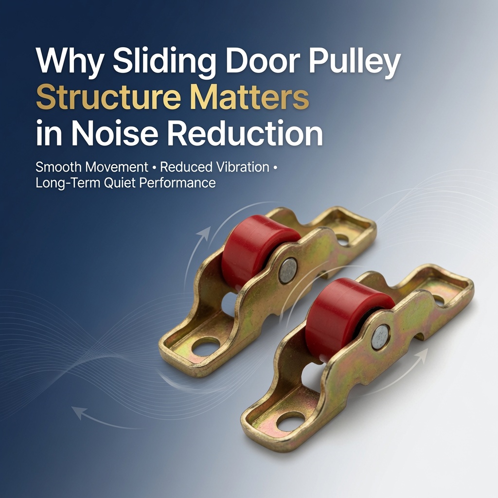  Bakit Mahalaga ang Sliding Door Pulley Structure sa Disenyo ng Pagbawas ng Ingay