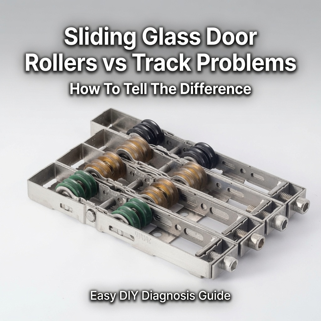  Mga Sliding Glass Door Roller Vs Track Problems: Paano Masasabi ang Pagkakaiba