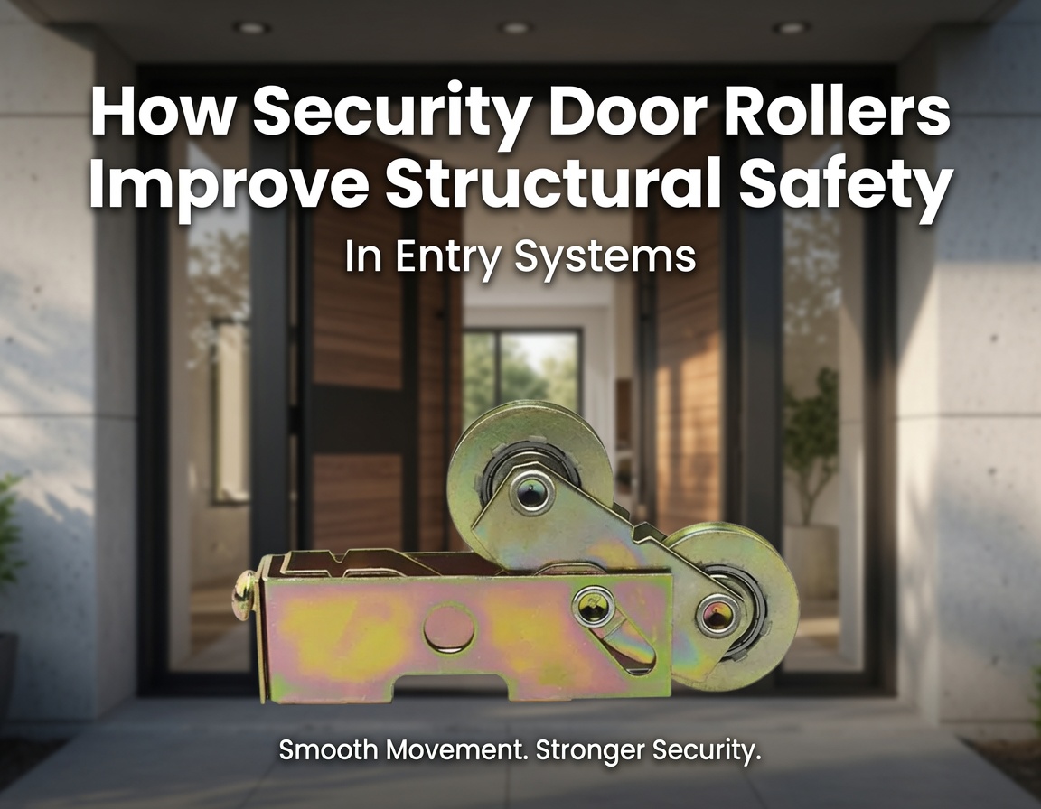  Paano Pinapabuti ng mga Security Door Roller ang Structural Safety sa Entry System