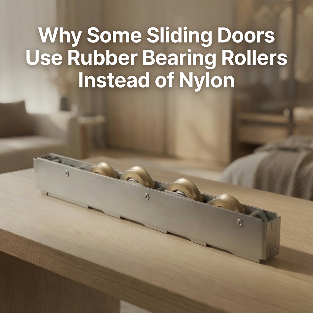  Bakit Gumagamit ang Ilang Sliding Doors ng Rubber Bearing Roller Sa halip na Nylon