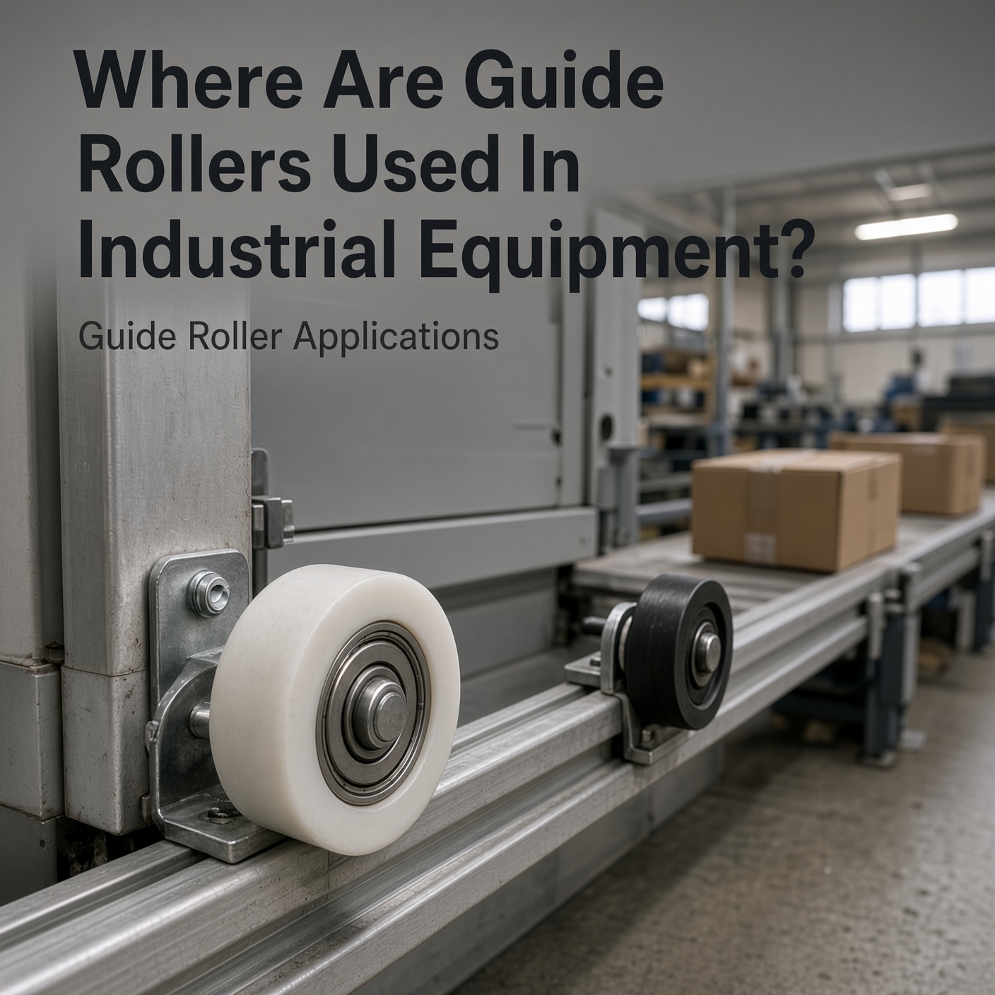  Saan Ginagamit ang mga Guide Roller sa Industrial Equipment