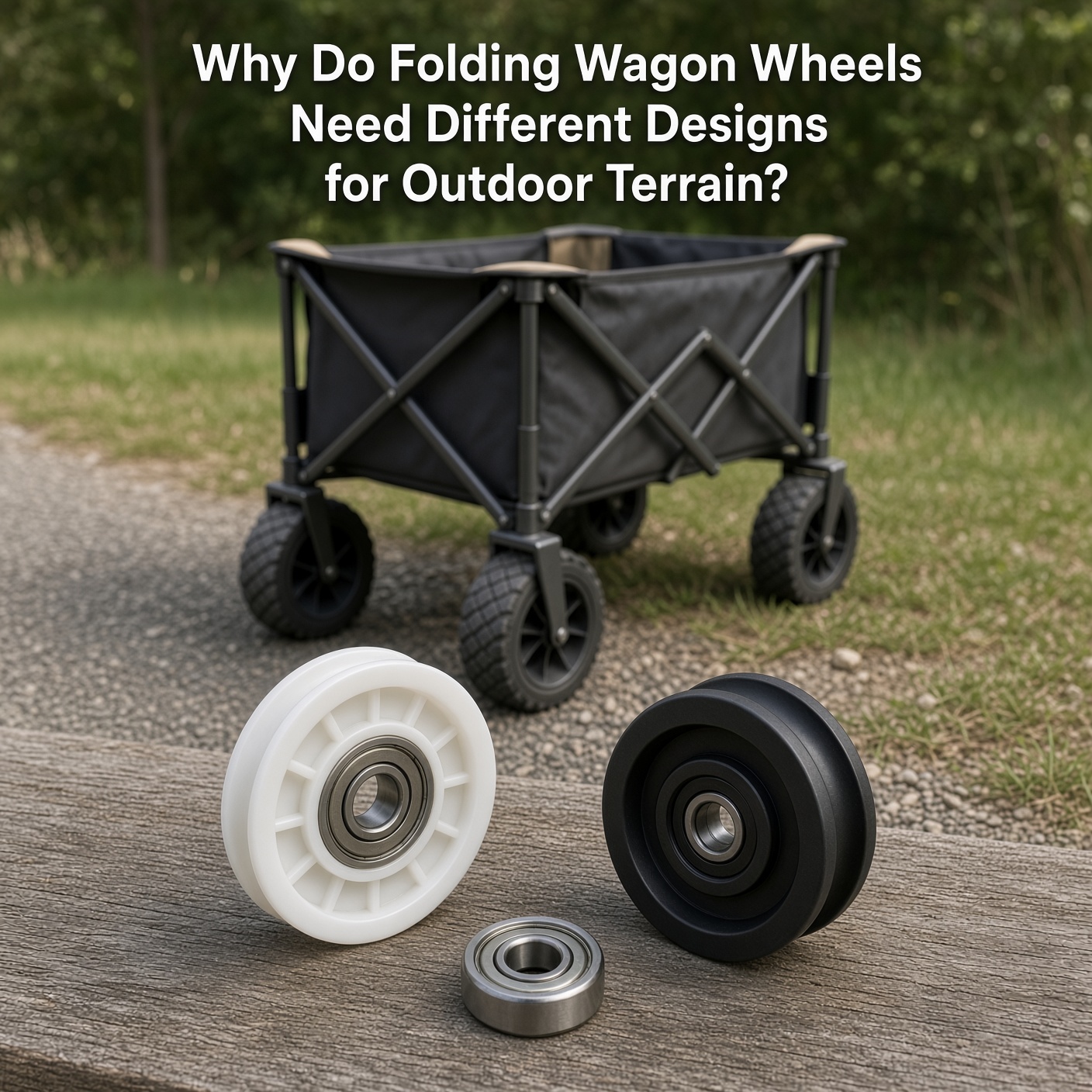  Bakit Kailangan ng Folding Wagon Wheels ng Iba't ibang Disenyo para sa Outdoor Terrain